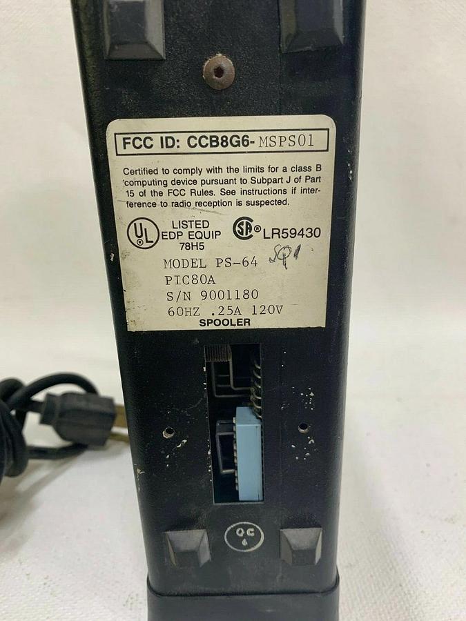 Used Black Box PS-64 Mini-Print Spooler