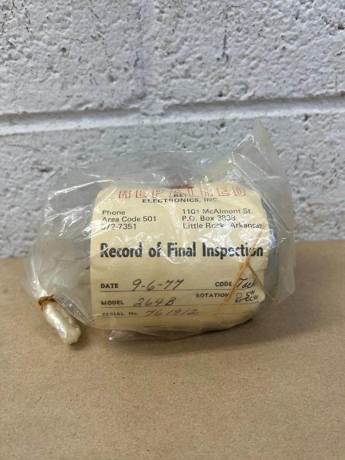 Used Baldwin 264B Shaft Position Encoder SN: 761912