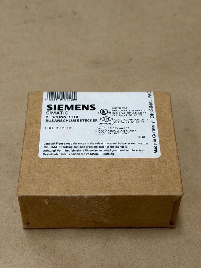 Used Siemens Simatic 6ES7 972-0BA52-0XA0 Bus Connector *FACTORY SEALED*