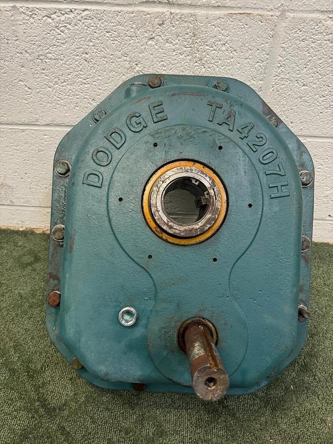 Used Dodge TA4207H09 Taper Bush Gear Reducer, 9.23:1 Ratio, 1846 Max Rating RPM
