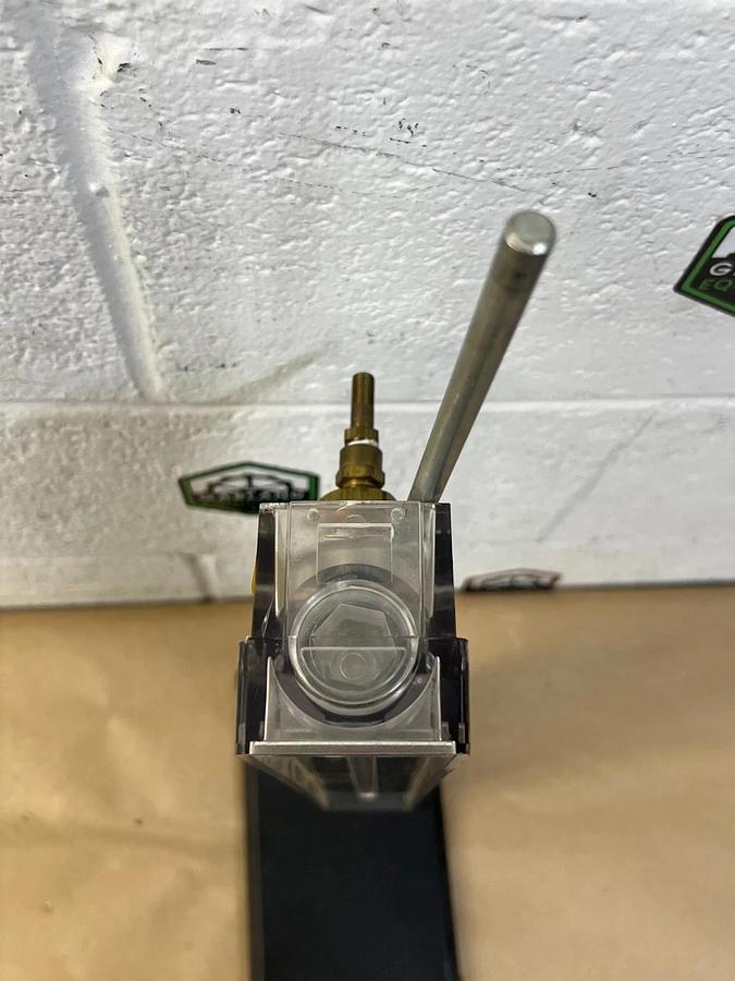 Used Dwyer RMC-103 Flow Meter, 20-200 PSI, w/ Stand