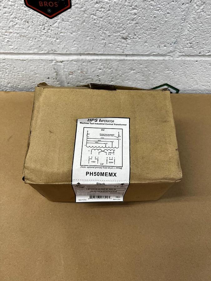 Used HPS PH50MEMX Control Transformer 50/60Hz 50 VA
