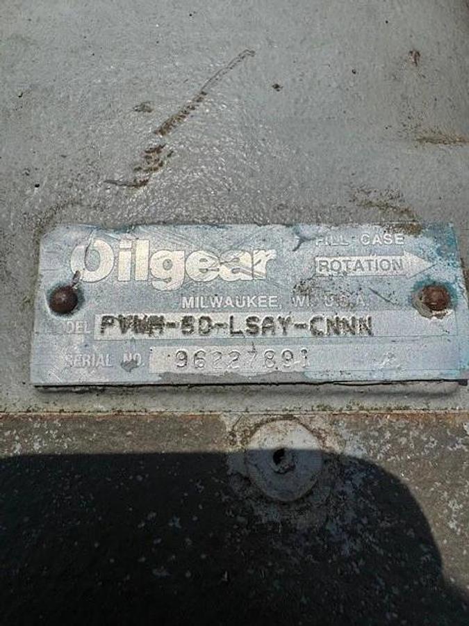 Used OilGear PVWH-50-LSAY-CNNN Hydraulic Pump