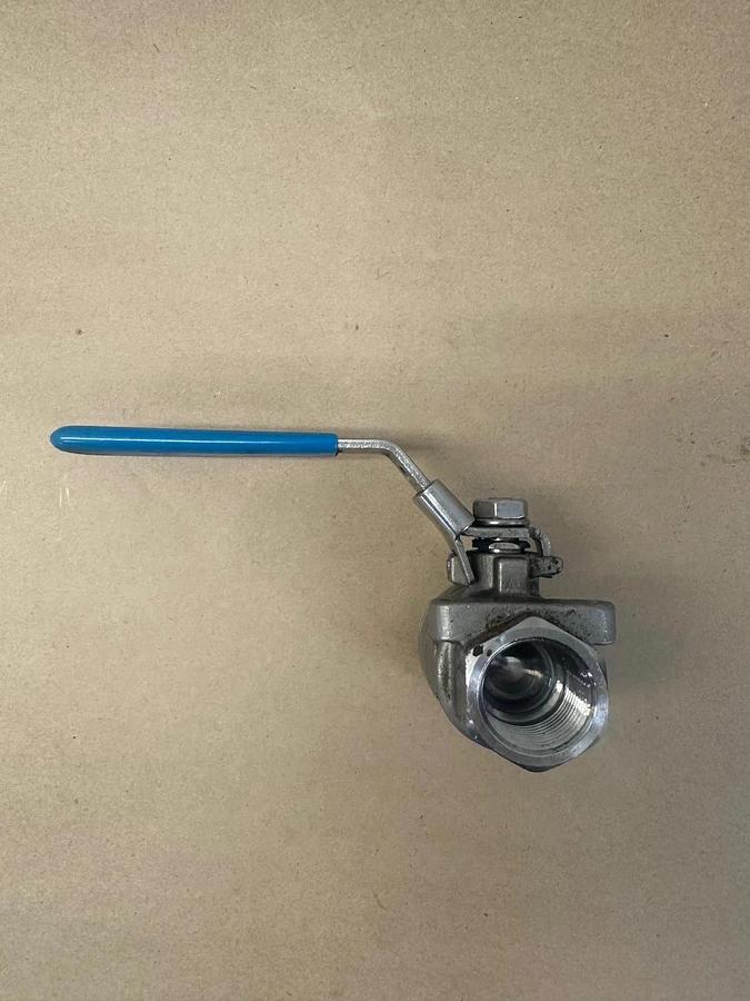 Used Duravalve 1000 WOG CF8M 2 Way 1” Ball Valve
