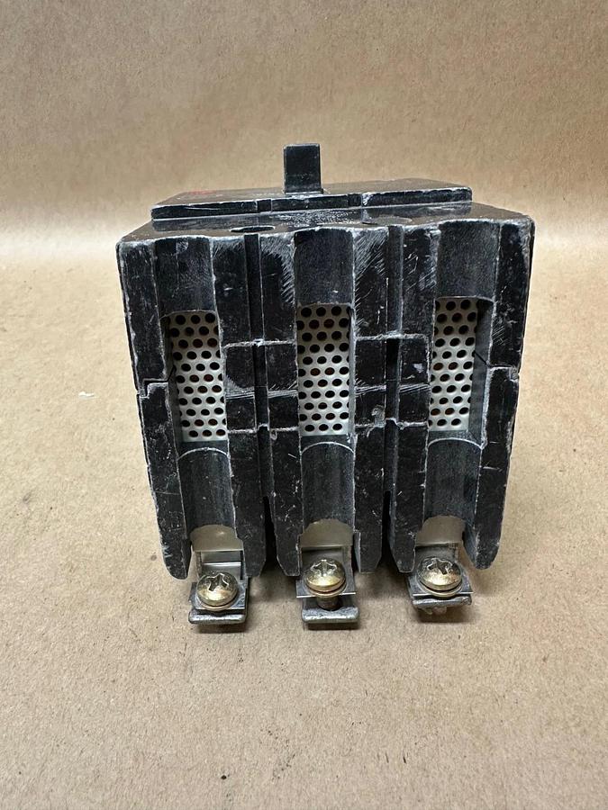 Used General Electric M-1070 30A 3 Pole Circuit Breaker