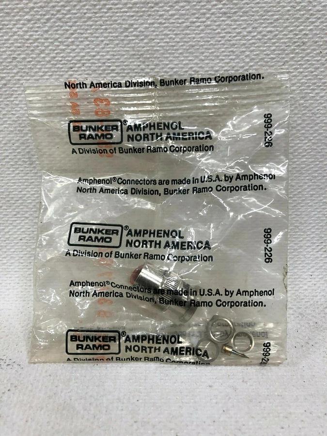 Used Amphenol UG-260/U Female Coax Connector (LOT of 5)