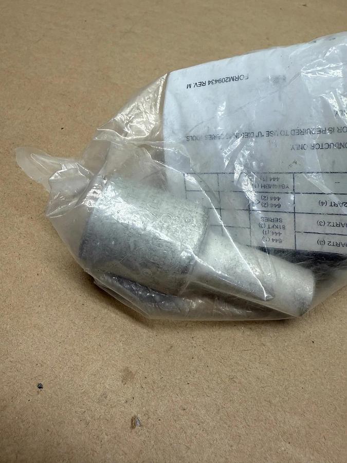 Used Burndy AYP500 HyPlug, Aluminum Compression Pin Adapter *NEW*