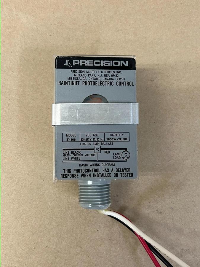 Used Precision T-168 Lumatrol Photocontrol (Rain Tight)