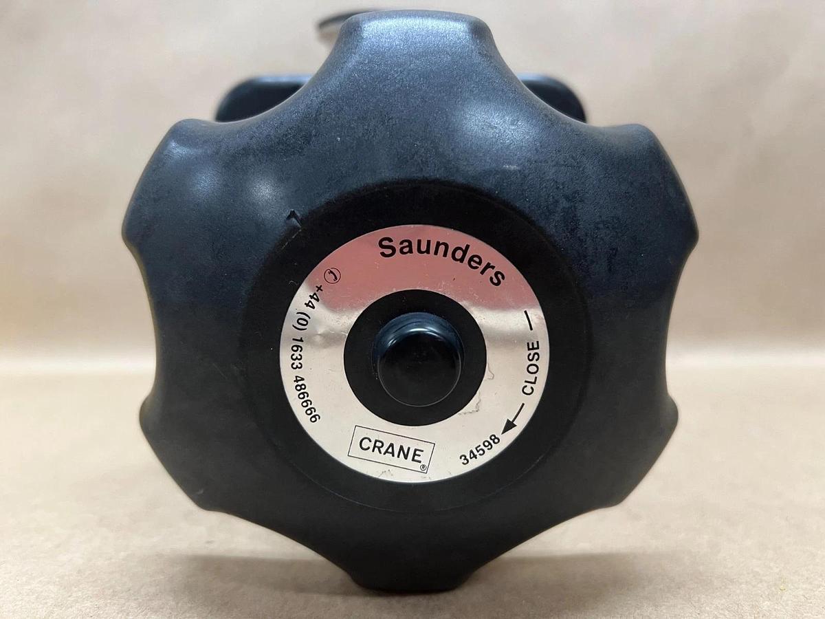 Used Crane Saunders 4-70835-3-4 316L SS Diaphragm Valve