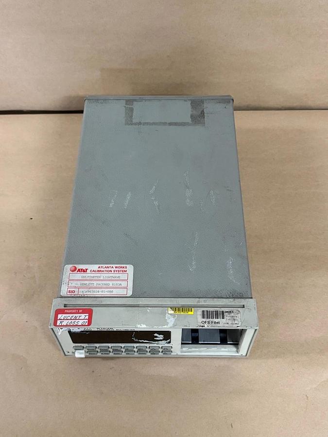 Used Hewlett Packard 8153A Lightwave Multimeter