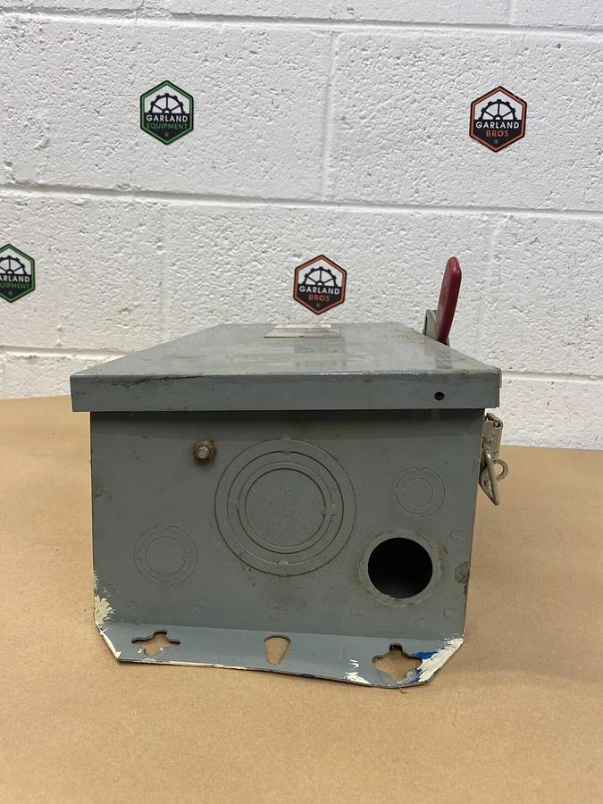 Used Westinghouse RHFN362 Heavy Duty Safety Switch 60Amp, 600 Volts