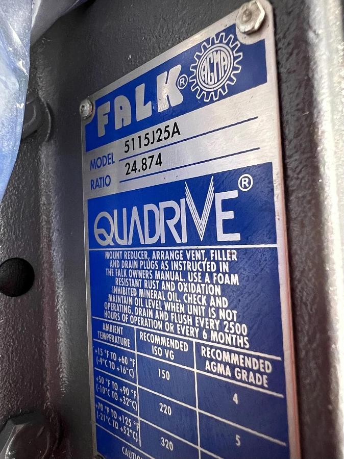 Used Rexnord 5115J25A Basic Drive, LK Quadrive
