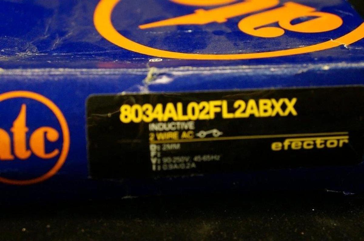 ATC Efector 8034 8034AL02FL2ABXX Inductive Sensor