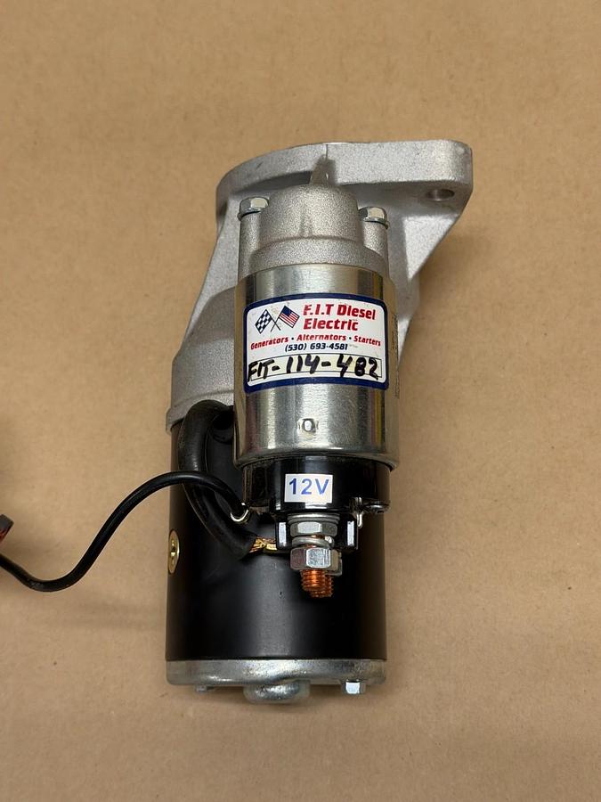 Used F.I.T. Diesel Electric FIT-114-482 Starter for Hitachi 12V
