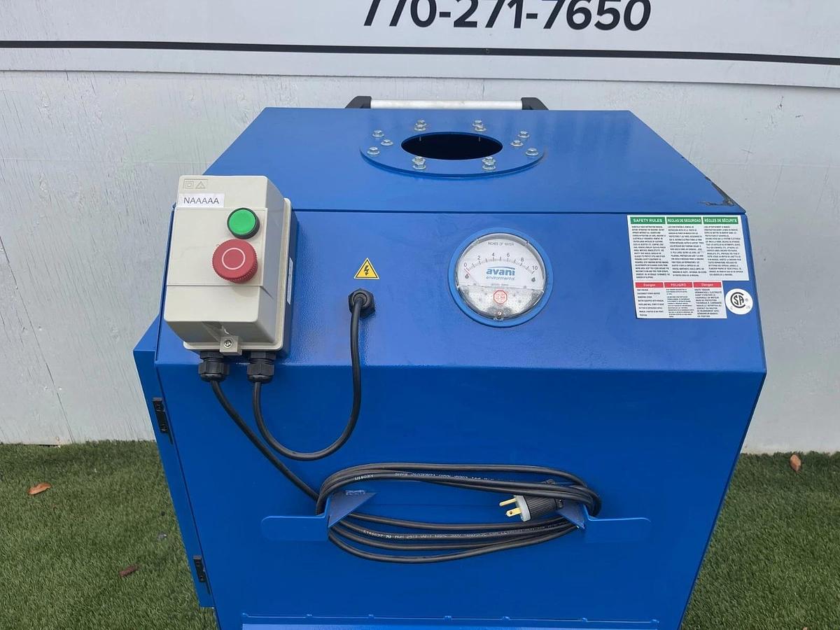 Used Avani Environmental SPC-1000 Portable Extraction Filtration Unit