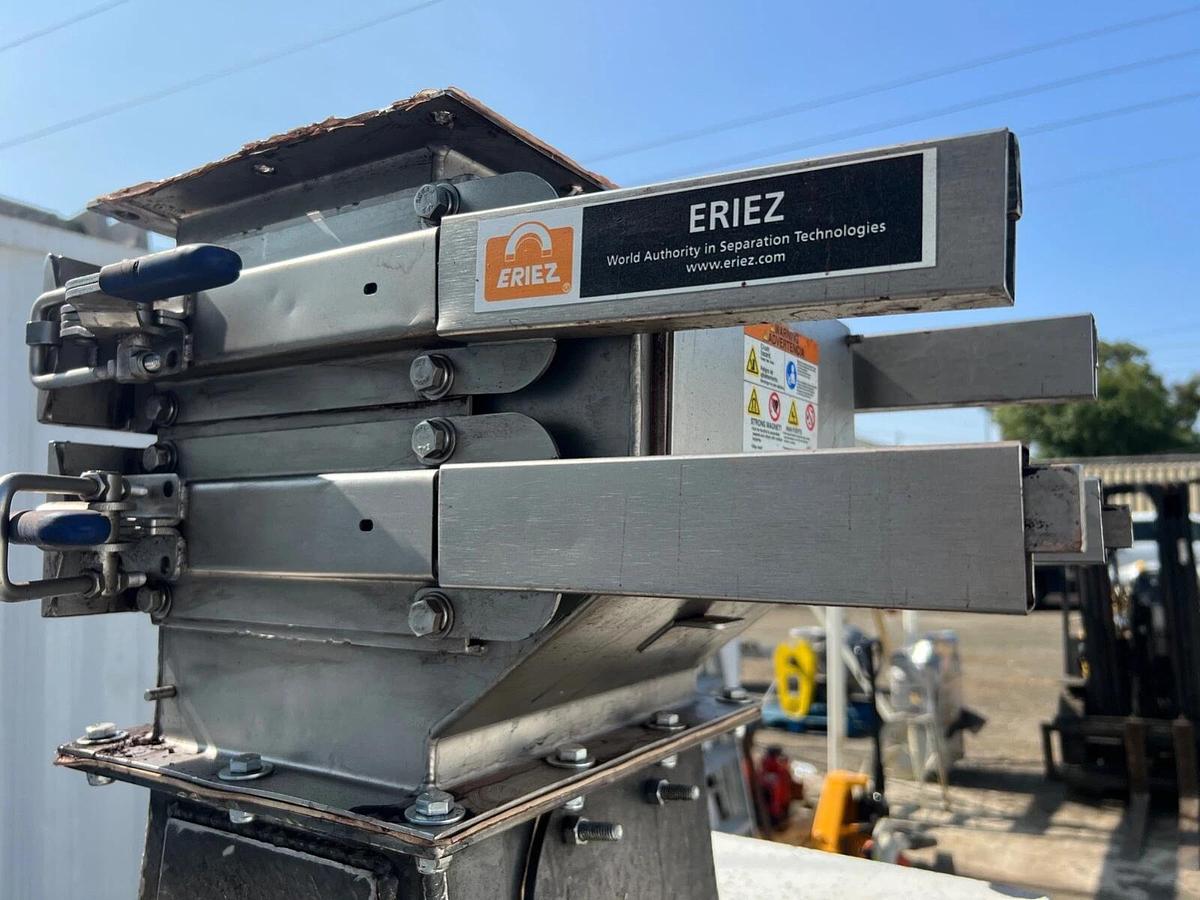 Used Taylor Products Model APV (2013) Prater Sifter, Eriez Bar Magnets, Dust Shroud