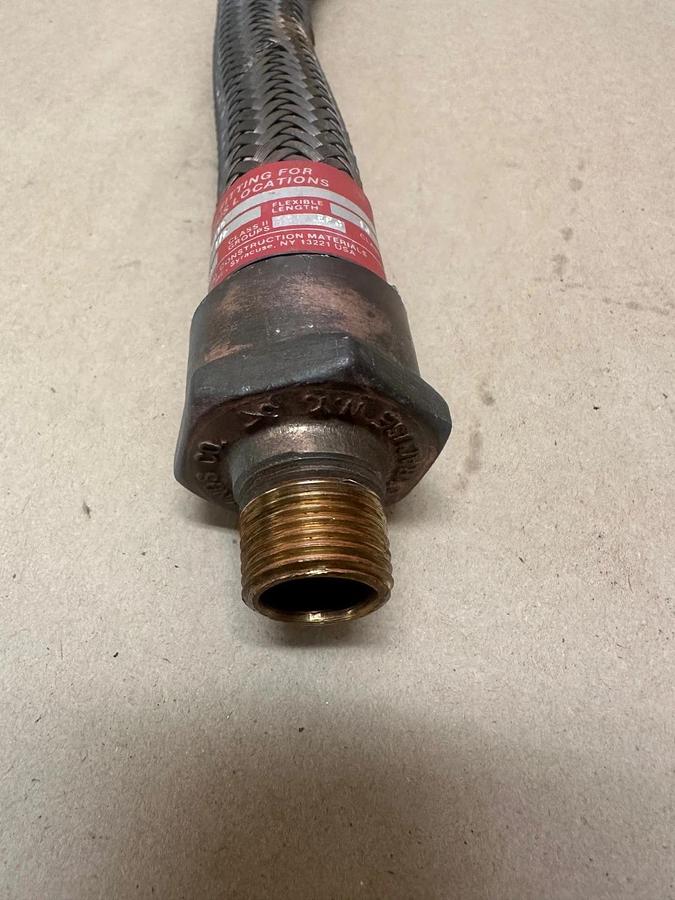 Used Crouse-Hinds ECLK110 Liquidtight Flex Coupling