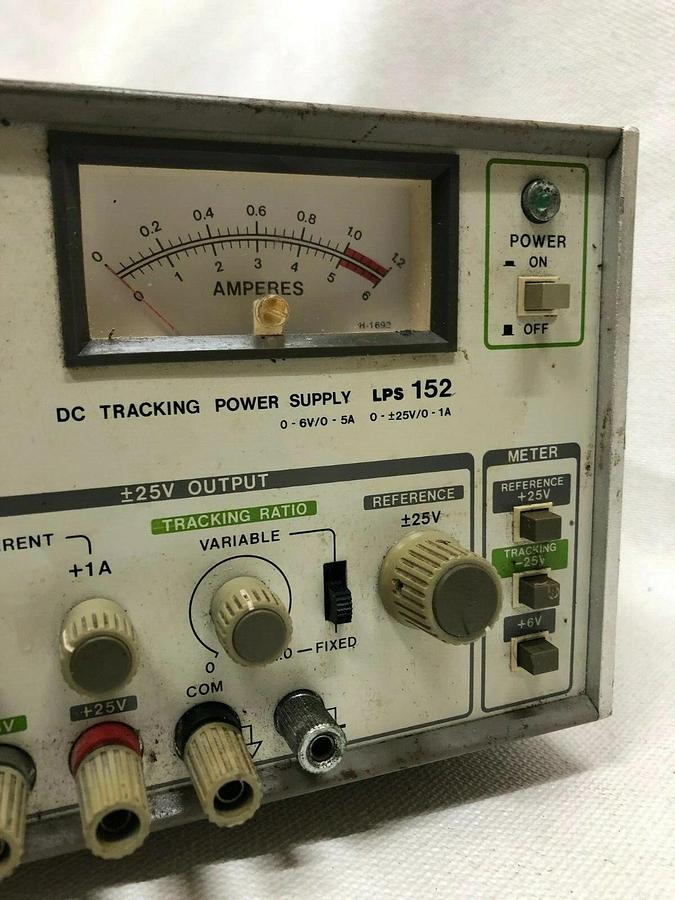 Used Leader LPS 152 DC Tracking Power Supply
