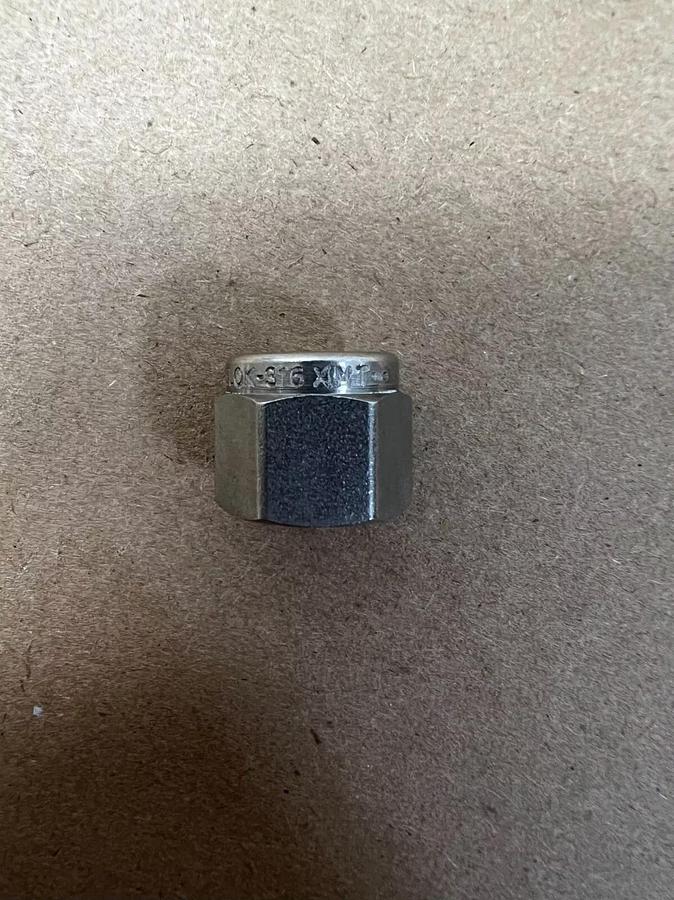 Used Swagelok 316 N44 Cap Fittings - Lot of 24