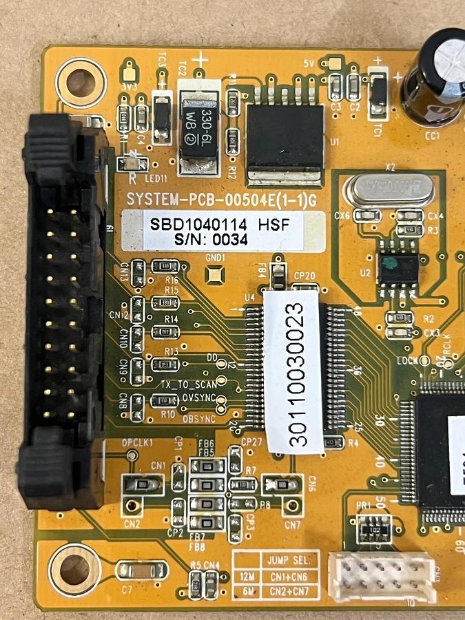 Used SYSTEM-PCB-00504E Control Board