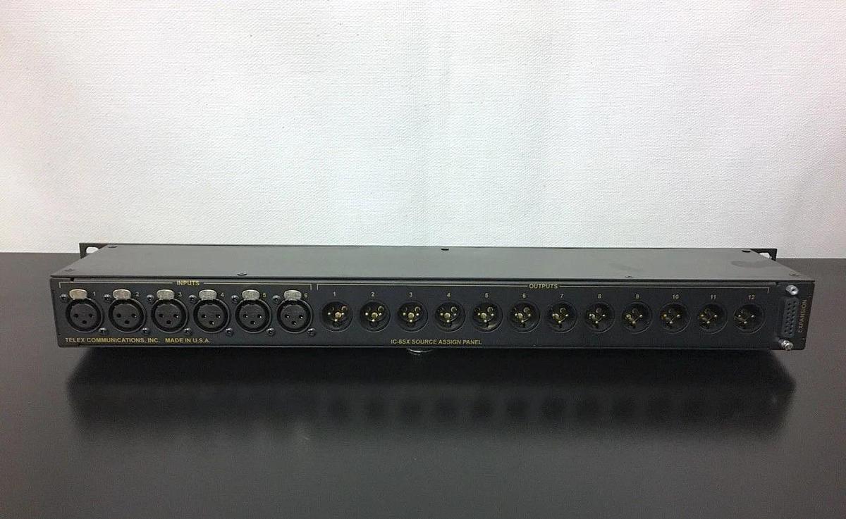 Used Telex Audiocom IC-6SX Source Assign Panel