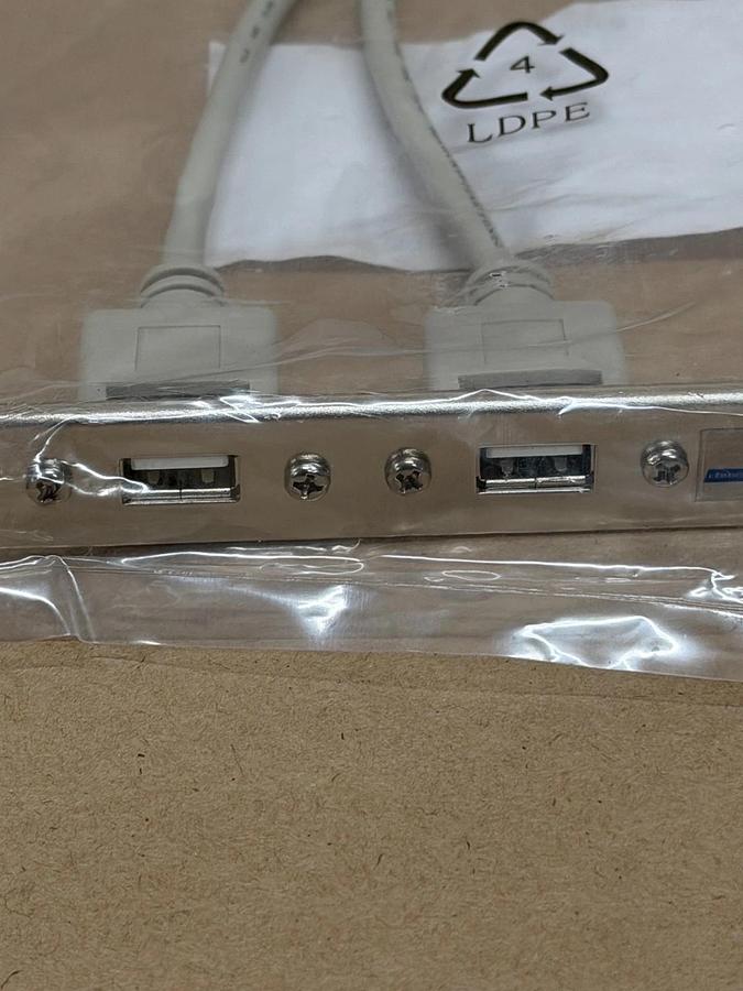 Used TYAN 422736300007 Internal USB 2.0 Cable Assembly - Lot of 2