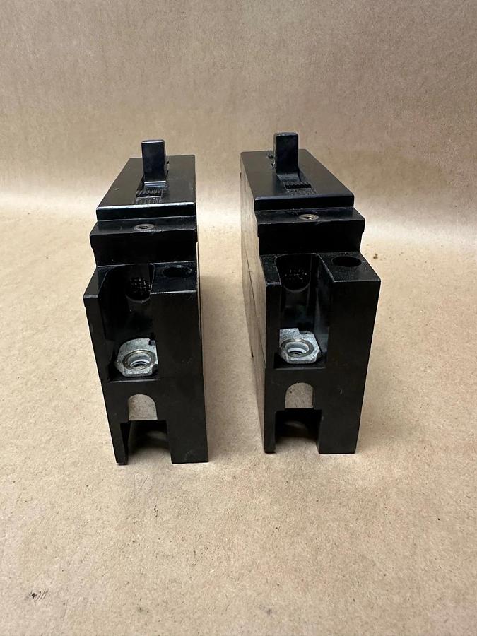 Used Westinghouse Type-E 20A 1 Pole Circuit Breaker - Lot of 2