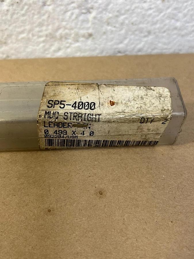 Mud Straight Leader Pin SP5-4000 0.499x4.0 - Lot of 2
