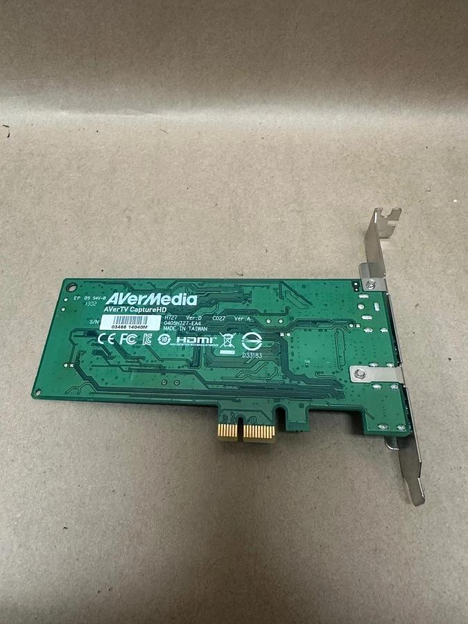 Used AVerMedia H727 AVerTV CaptureHD Low Profile Capture Card