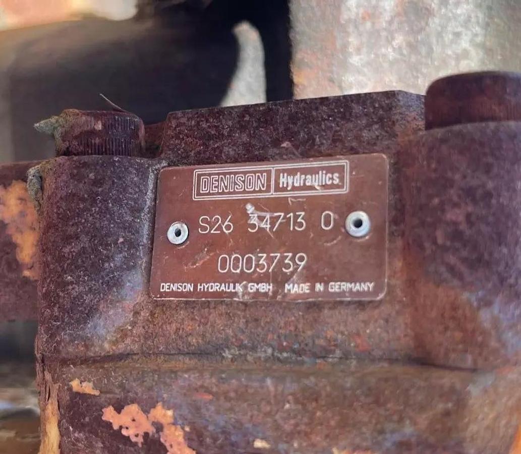 Used Hydraulic Power Unit 200 Gal Tank, Denison Pump S26 34713 0, 30Hp Motor