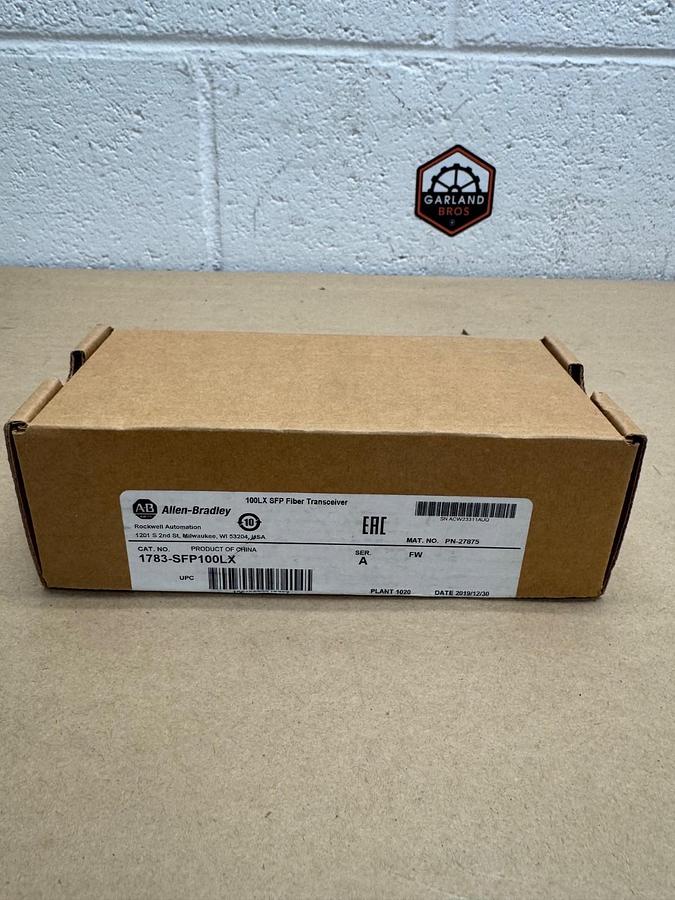 Used Allen Bradley 1783-SFP100LX Series A 100LX SFP Fiber Tranceiver *FACTORY SEALED*