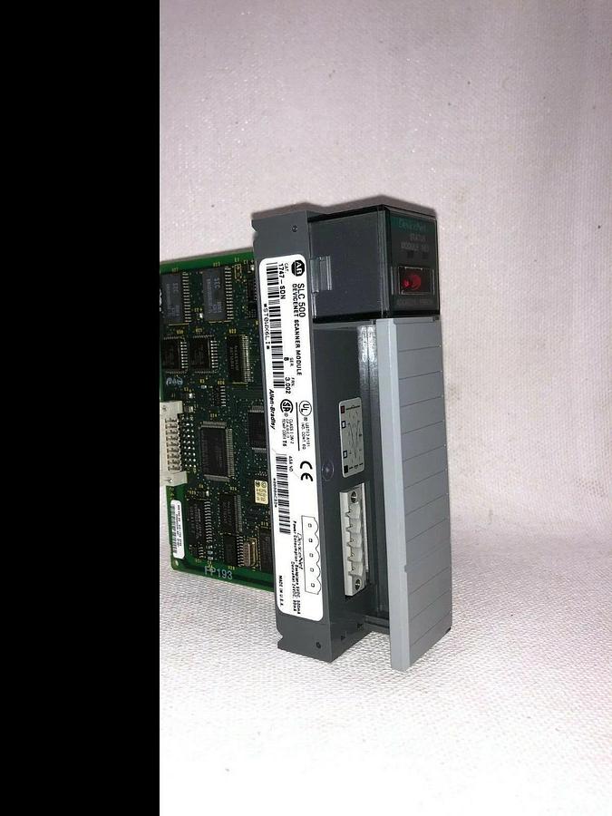 Used Allen-Bradley 1747-SDN DeviceNet Scanner Module Ser B FRN 3.002, SLC 500