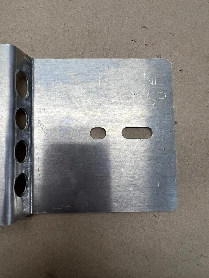 Used Eaton B-LINE KR4A FSP Splice Plate - Lot of 4