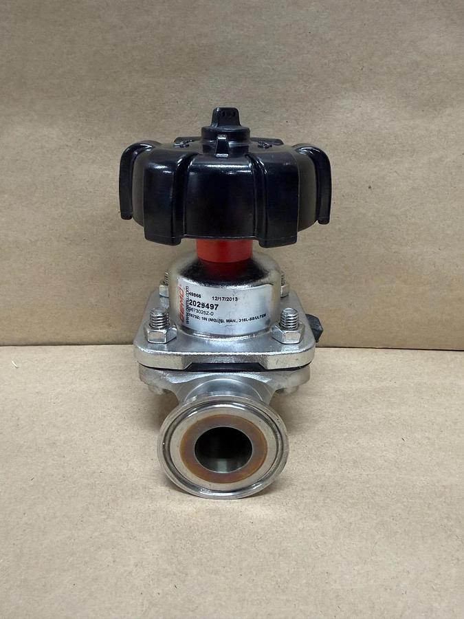 Used GEMU 9673025Z-0 Pneumatic Diaphragm Valve