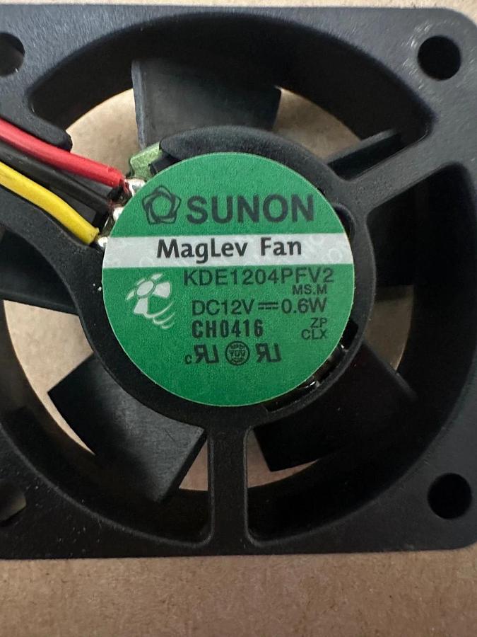 Used Sunon KDE1204PFV2 MagLev Fan *NEW*