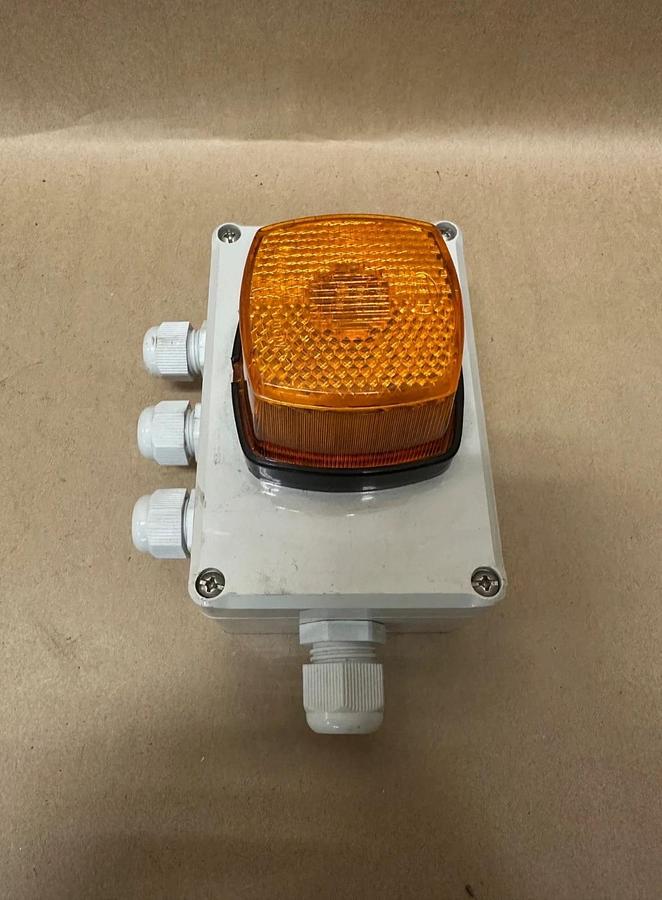 Used Hella 00280 Orange Light w/ Plastic Box