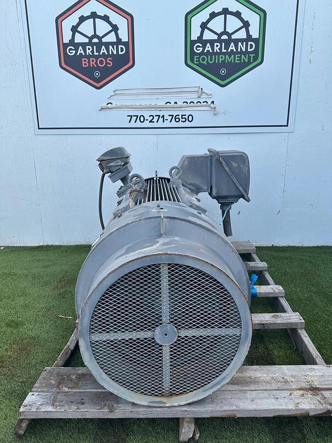 Used TECO Westinghouse Motor AEHGTK 350Hp, 1185RPM, 4160V, 3 Phase, FR 5011C, 60Hz