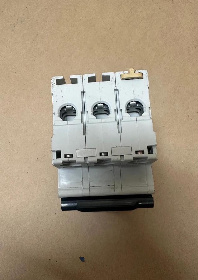 Used Merlin Gerin C60N Multi 9, 63A-Type C 3 Pole, 480VAC Breaker