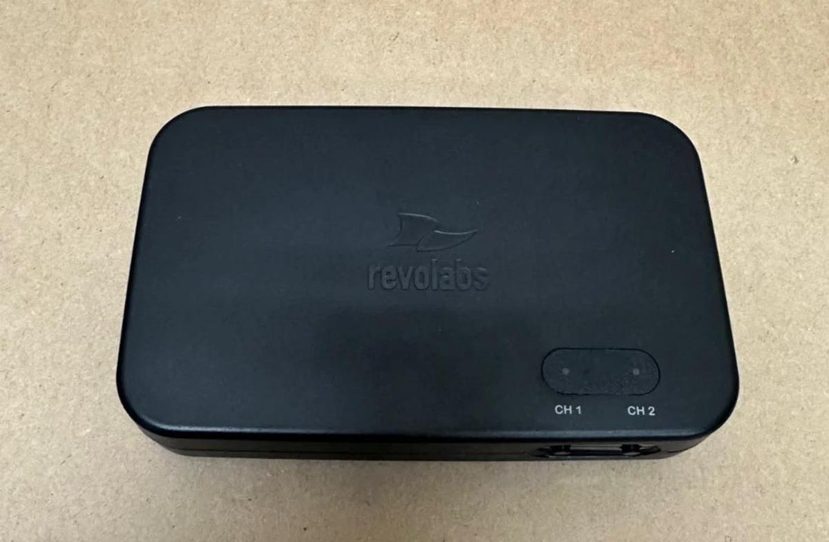Used Revolabs 02-HDDUAL-NM Dual-Channel Wireless Microphone System *NEW*