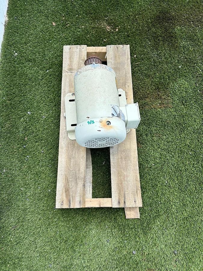 Used Baldor M3614T 2Hp Motor @ 1160RPM, 208-230/460V, 3 Phase, 184T Frame, 60Hz