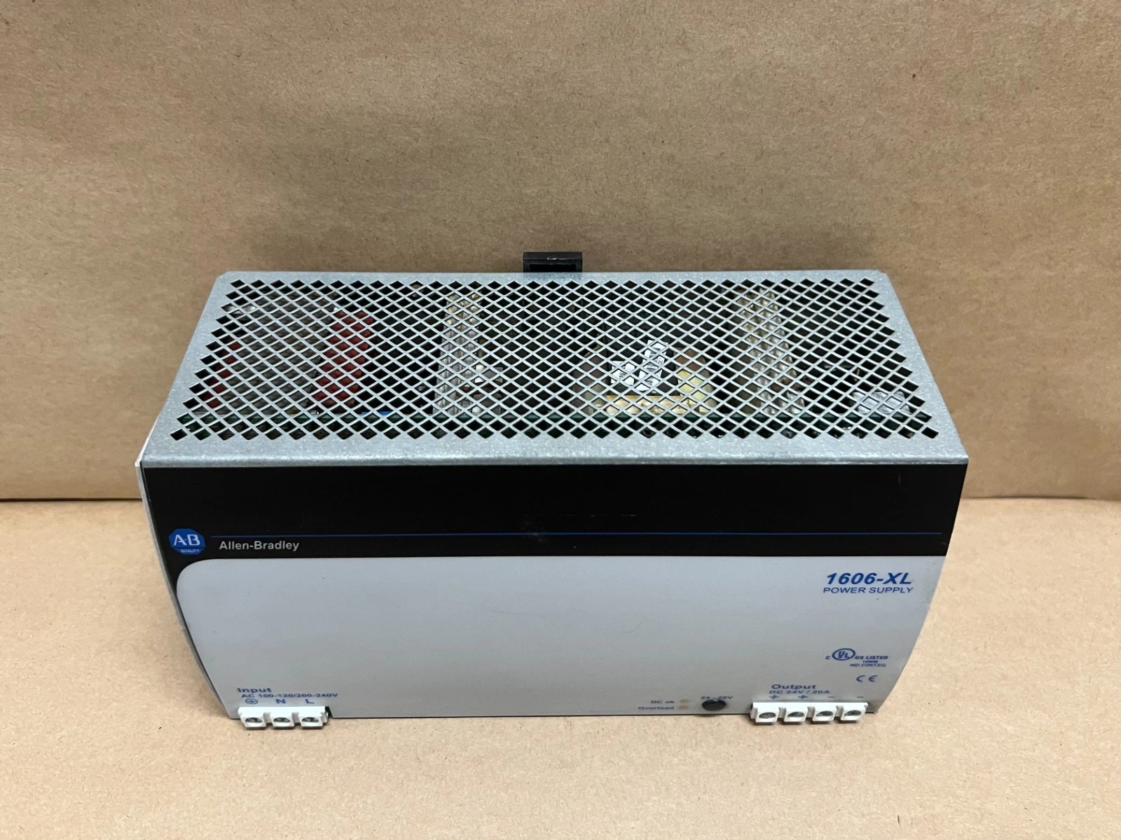 Used Allen Bradley 1606-XL480EP Series B Power Supply