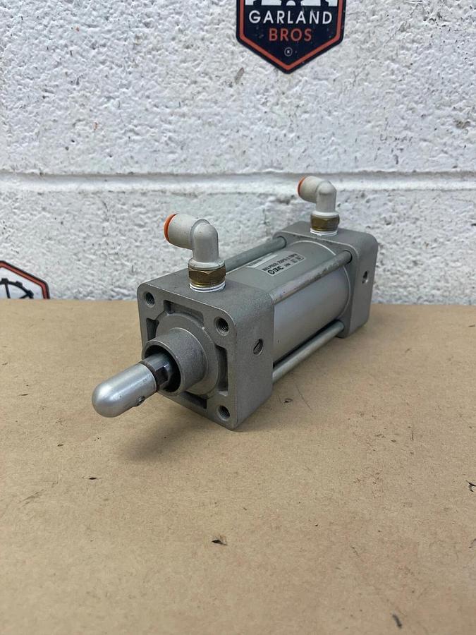 Used SMC NCA1G200-0200 Air Cylinder 250 PSI