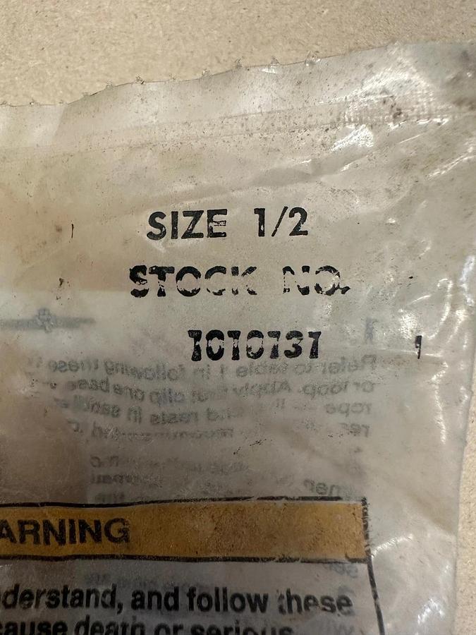 Used Crosby 1010137 1/2” Clip *NEW* Lot of 9