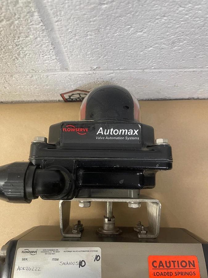 FlowServe AOK26222 Actuator Solenoid w/ Automax NXL21000 Ultra Switch