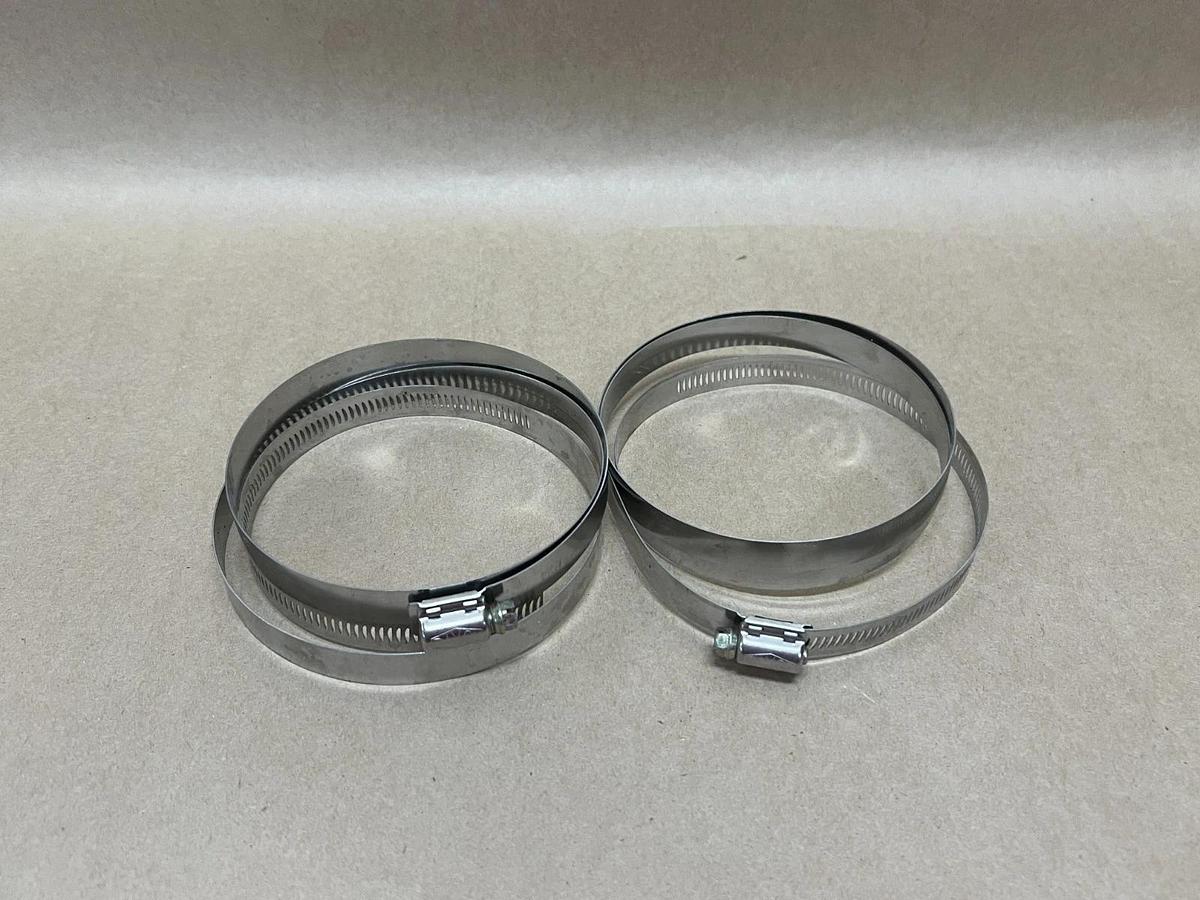 Used Dixon 224 Worm Gear Hose Clamp - Lot of 2