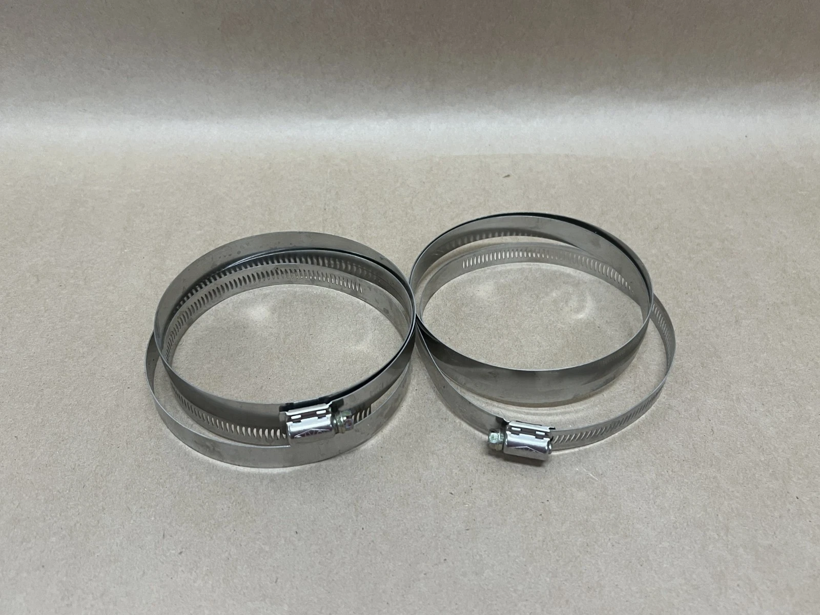 Used Dixon 224 Worm Gear Hose Clamp - Lot of 2