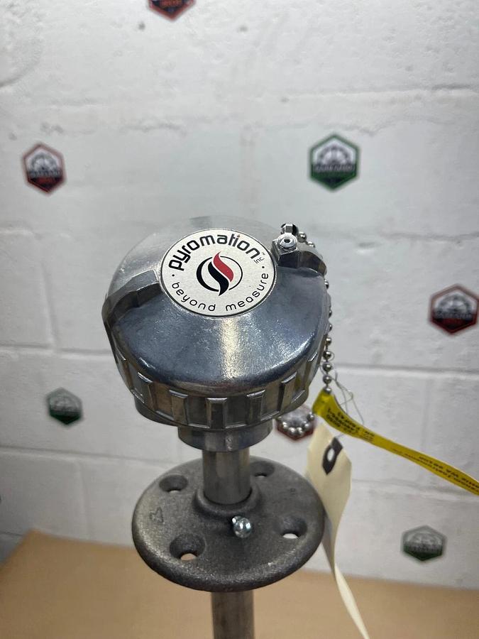 Pyromation K8C-7-50-24-31H Thermocouple Probe, Temperature Sensor, 24” Probe