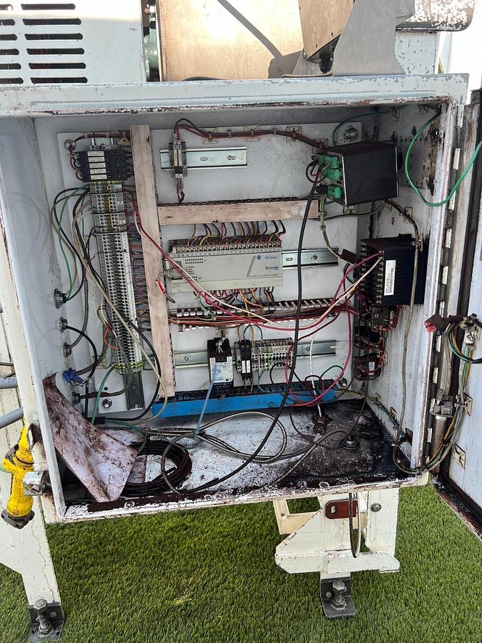 Used Taylor Products Model APV (2013) Prater Sifter, Eriez Bar Magnets, Dust Shroud