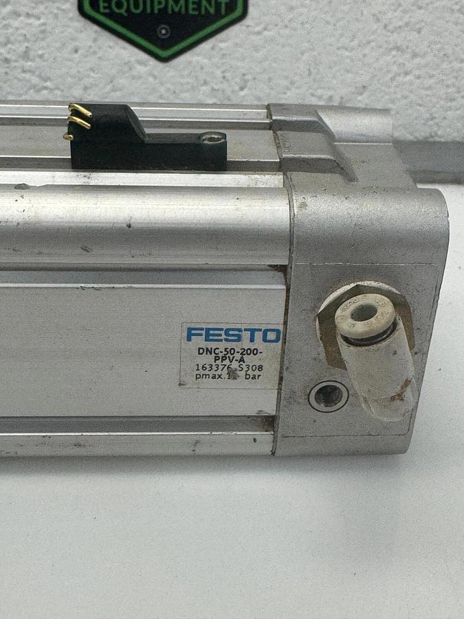 Used Festo DNC-50-200-PPV-A ISO Cylinder