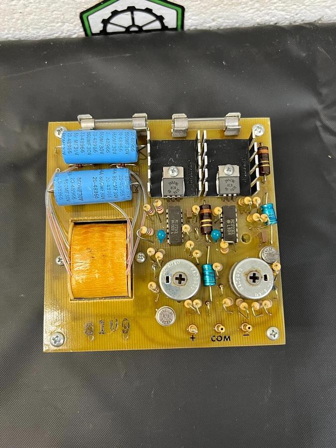 Used Electrostatics Inc. 300 5V1A +- 12V.25A Circuit Board
